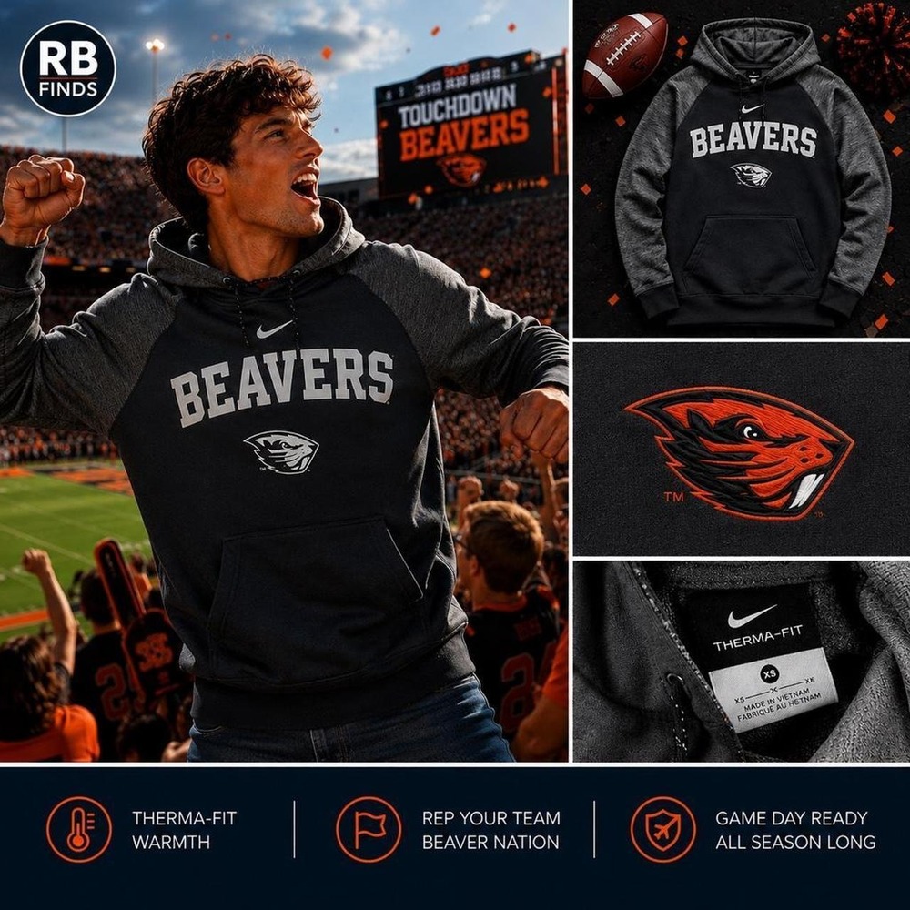 Nike Oregon State Beavers black hoodie